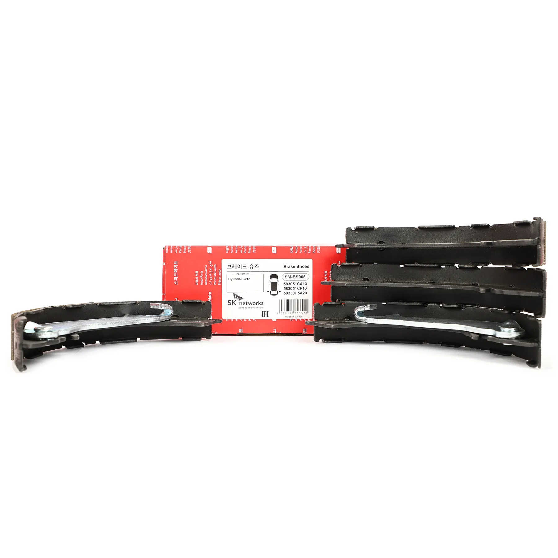 Колодки тормозные барабанные HYUNDAI Getz SPEEDMATE SM-BS005