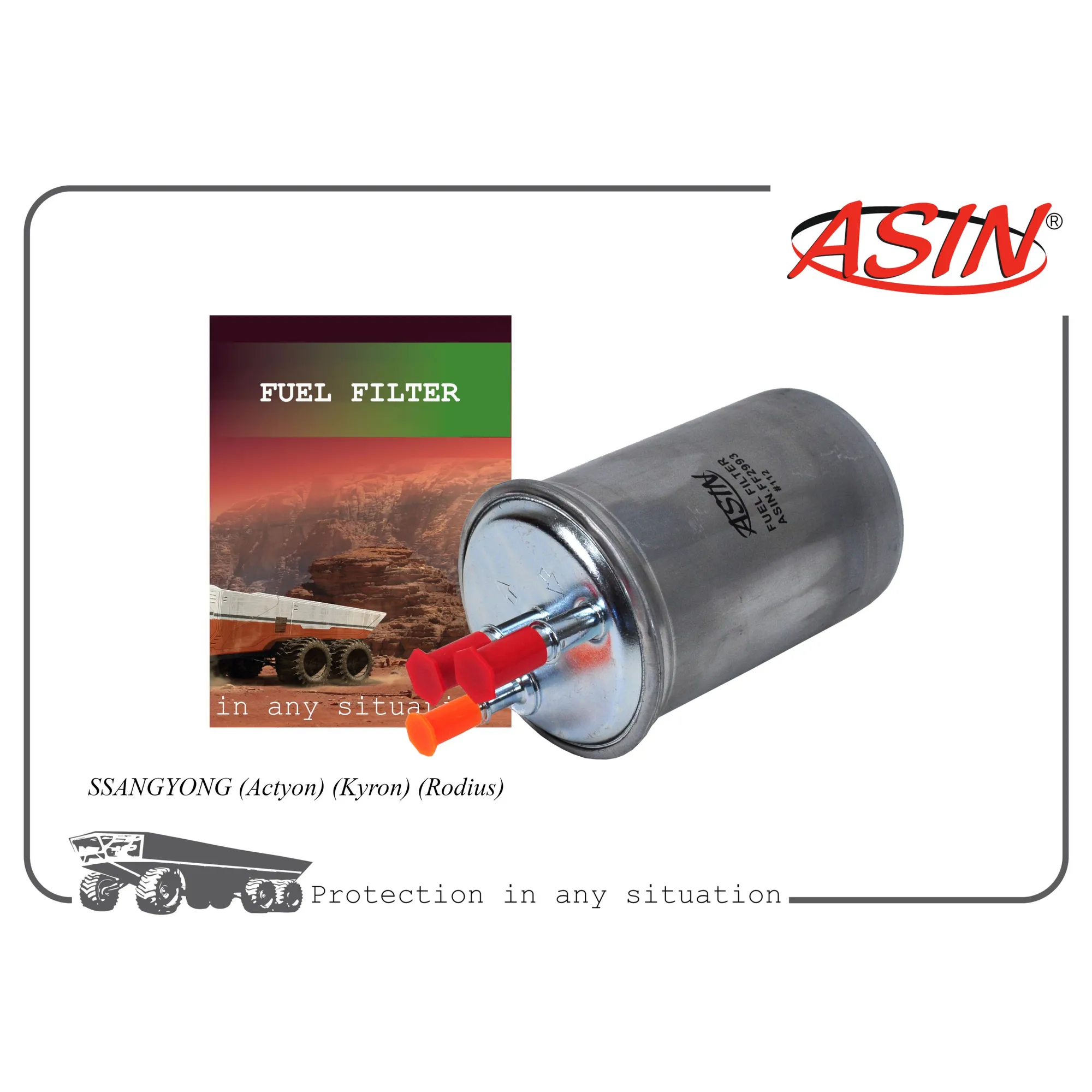 Фильтр топливный 6650921001/ASIN.FF2993 ASIN ASIN ASIN.FF2993