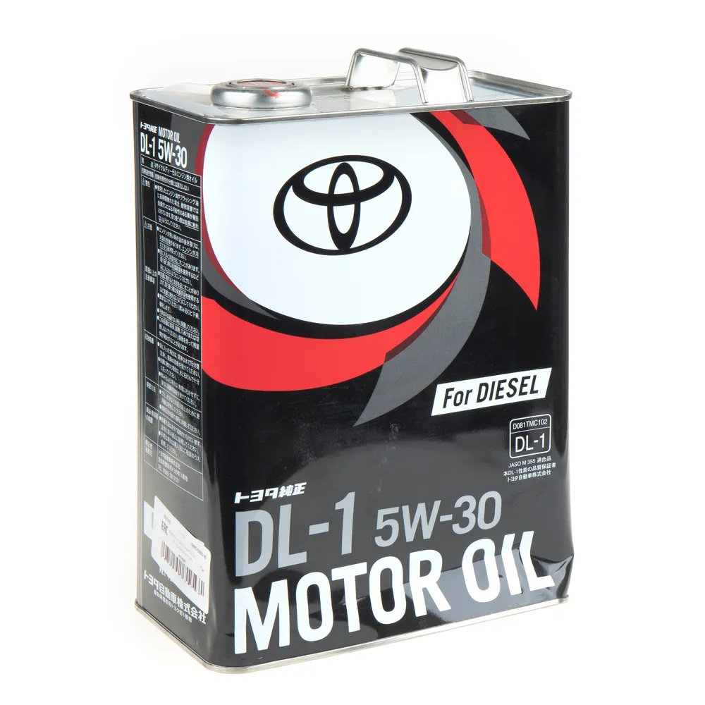 Масло моторное TOYOTA Diesel oil DL-1 5W-30 синтетическое 4 л УЦЕНКА! 08883-02805-N5