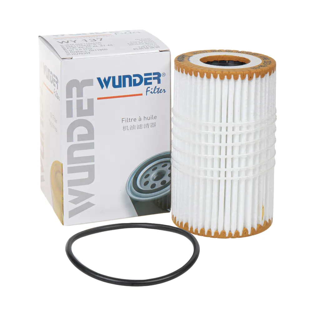 Фильтр масляный AUDI A4, A5, A6, A7, A8, Q7 3.0 12 WUNDER FILTER WY137