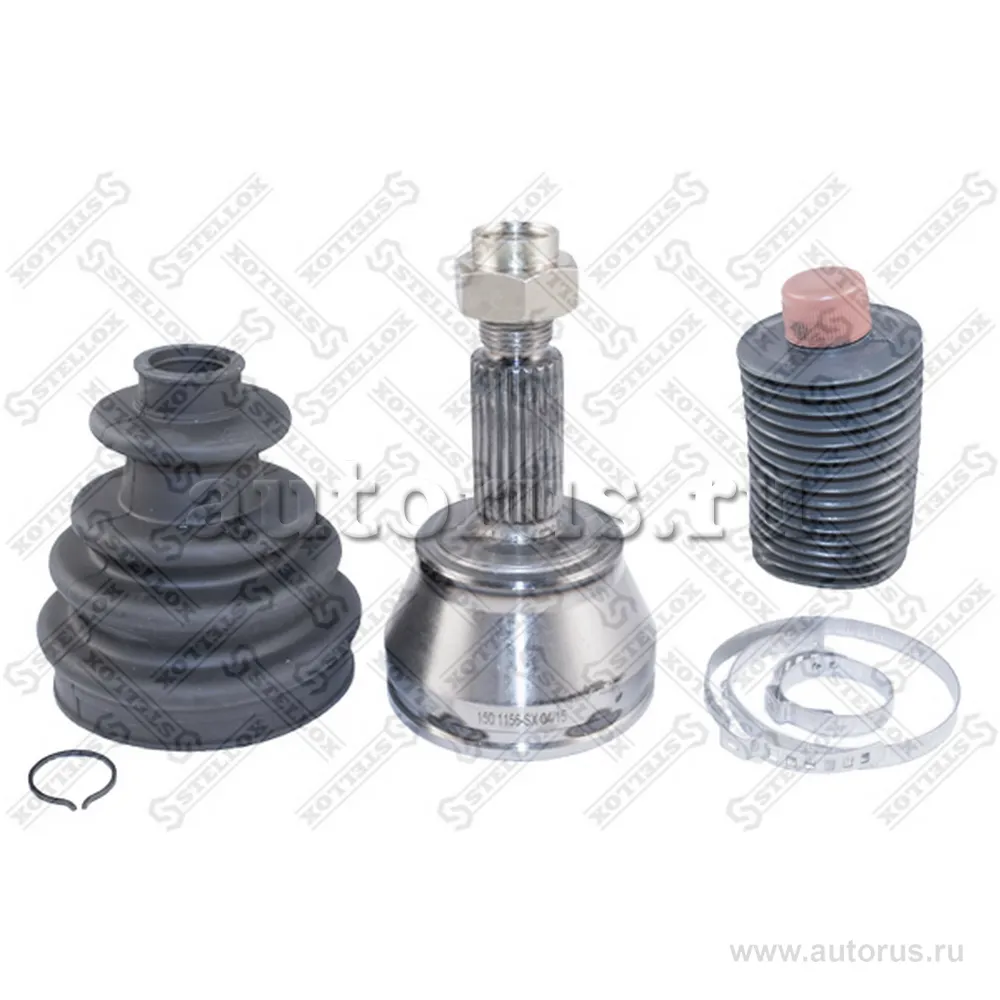 ШРУС наружный к-кт 23735 Ford Fiesta III 1.3-1.8/1.8D 89-97 STELLOX 150 1156-SX