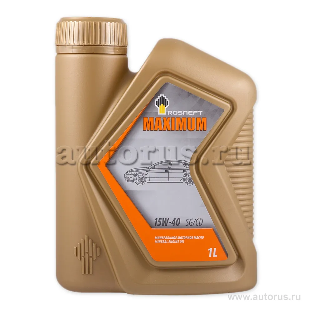 Масло моторное Rosneft Maximum 15W-40 минеральное 1 л 40814432