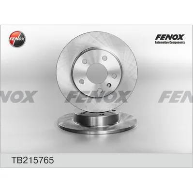 Диск тормозной задний FENOX TB215765