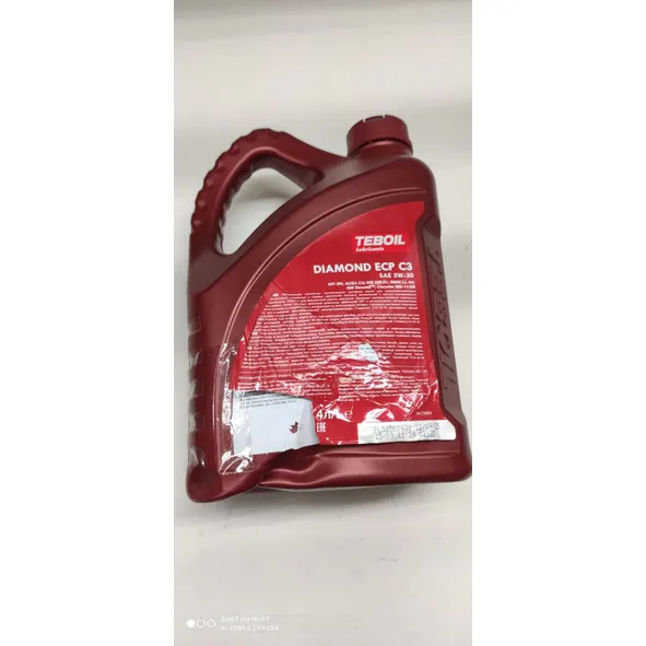 Масло моторное TEBOIL Diamond ECP C3 5W-30 синтетическое 4 л УЦЕНКА! 3453876-N0