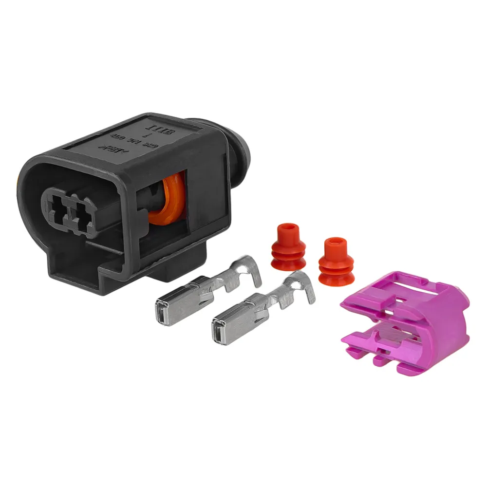 Разъем (2pin) 2 контакта генератора, звукового сигнала для Seat, Skoda, Volkswagen. GANZ GRP222017