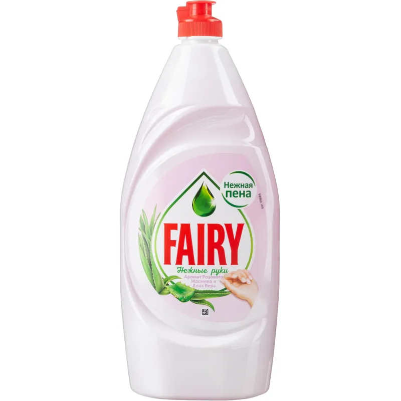 Средство для мытья посуды Fairy Розовый Жасмин и Алоэ Вера, 900мл 1745462