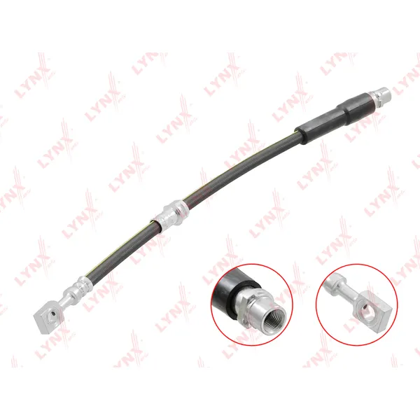 Шланг тормозной передний OPEL Astra G 98-09 / Zafira A 99-05 LYNXauto BL-4420