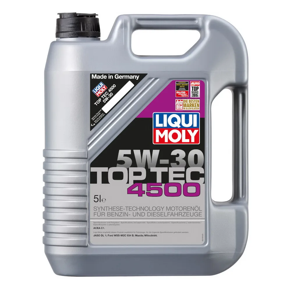 Масло моторное LIQUI MOLY Top Tec 4500 5W-30 5 л 3729