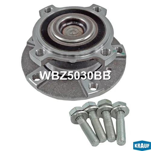 Ступица в сборе BMW перед, Kit 5 Touring, Saloon (E34) 5 Touring, Saloon (E39) KRAUF WBZ5030BB