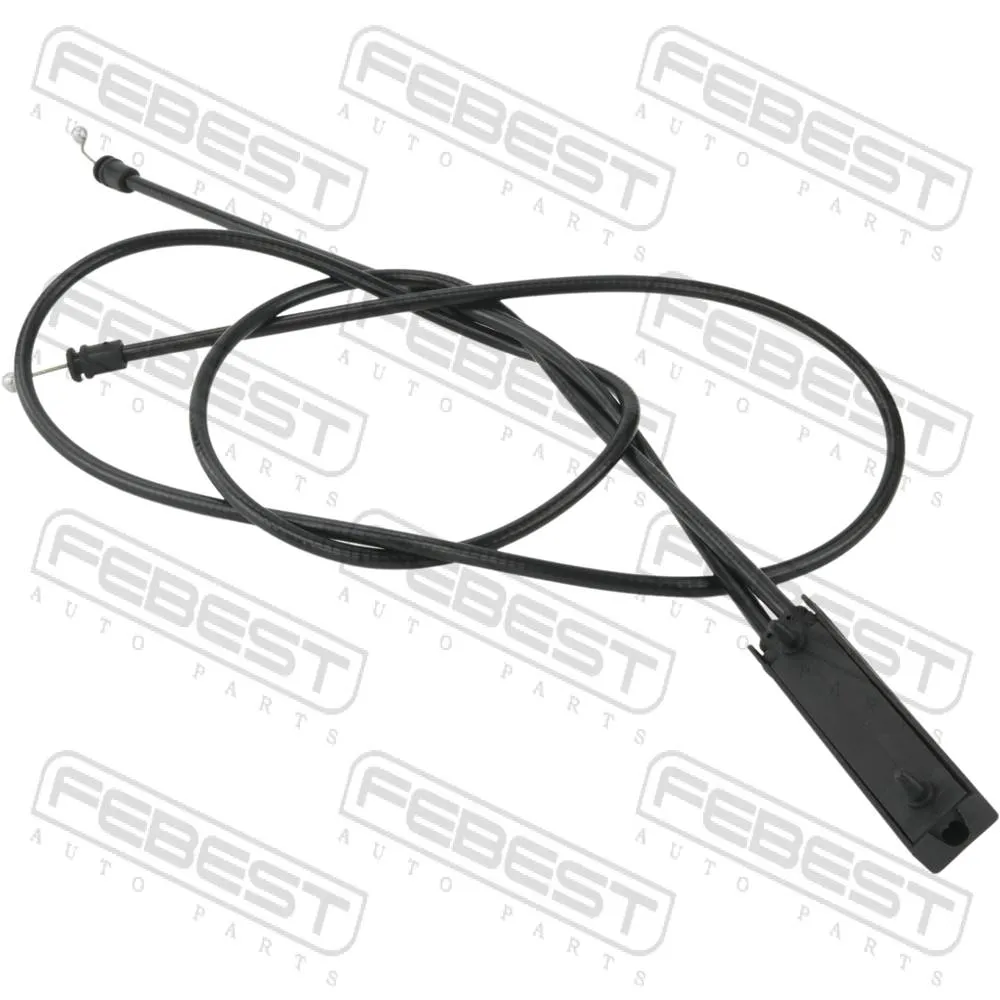 Трос привода открывания замка капота BMW 5 F10 2009-2016 [ECE] FEBEST 19101-F10F