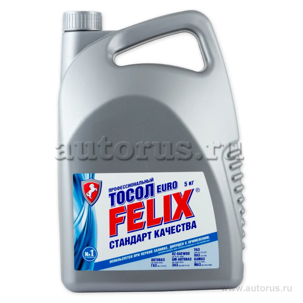 Тосол Felix EURO готовый -35C синий 5 кг 430207016