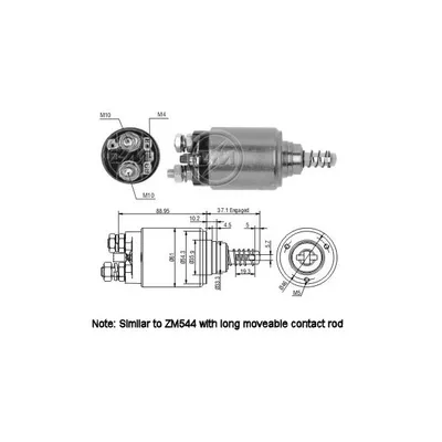 Реле втягивающее MERCEDES T2 ERA ZM744