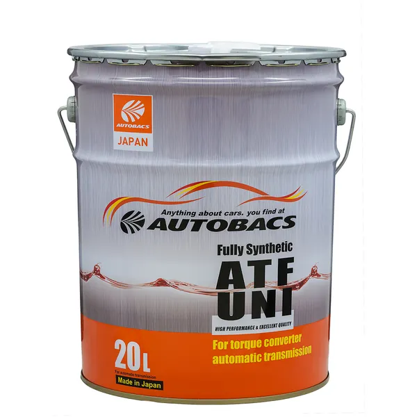 Масло трансмиссионное AUTOBACS ATF UNI Fully Synthetic синтетическое 20 л A01555201
