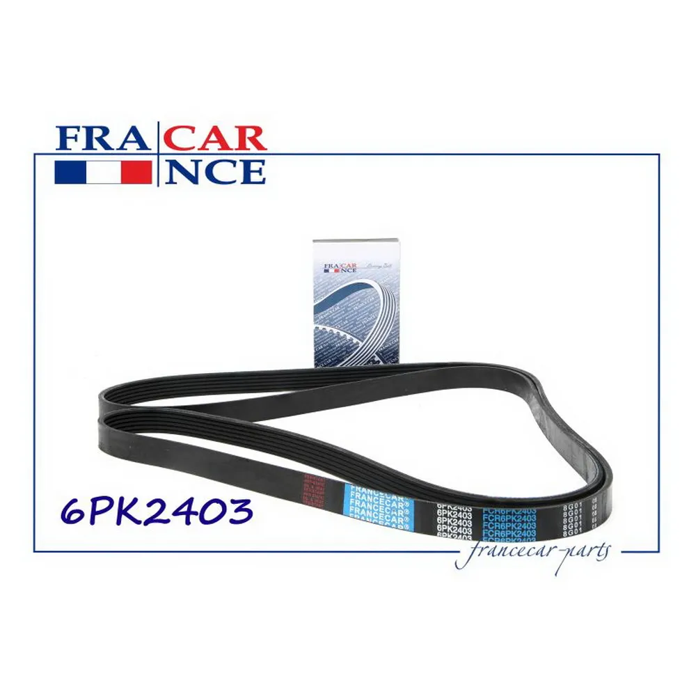 Ремень поликлиновый 6PK2403 FRANCECAR FCR6PK2403