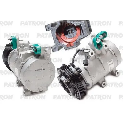 Компрессор кондиционера Hyundai Santa Fe/Sonata 2.0i/2.4i PATRON PACC069