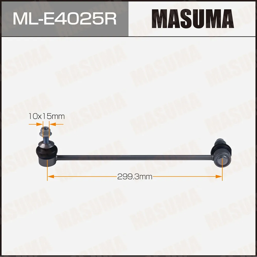 Тяга/стойка стабилизатора MASUMA MLE4025R