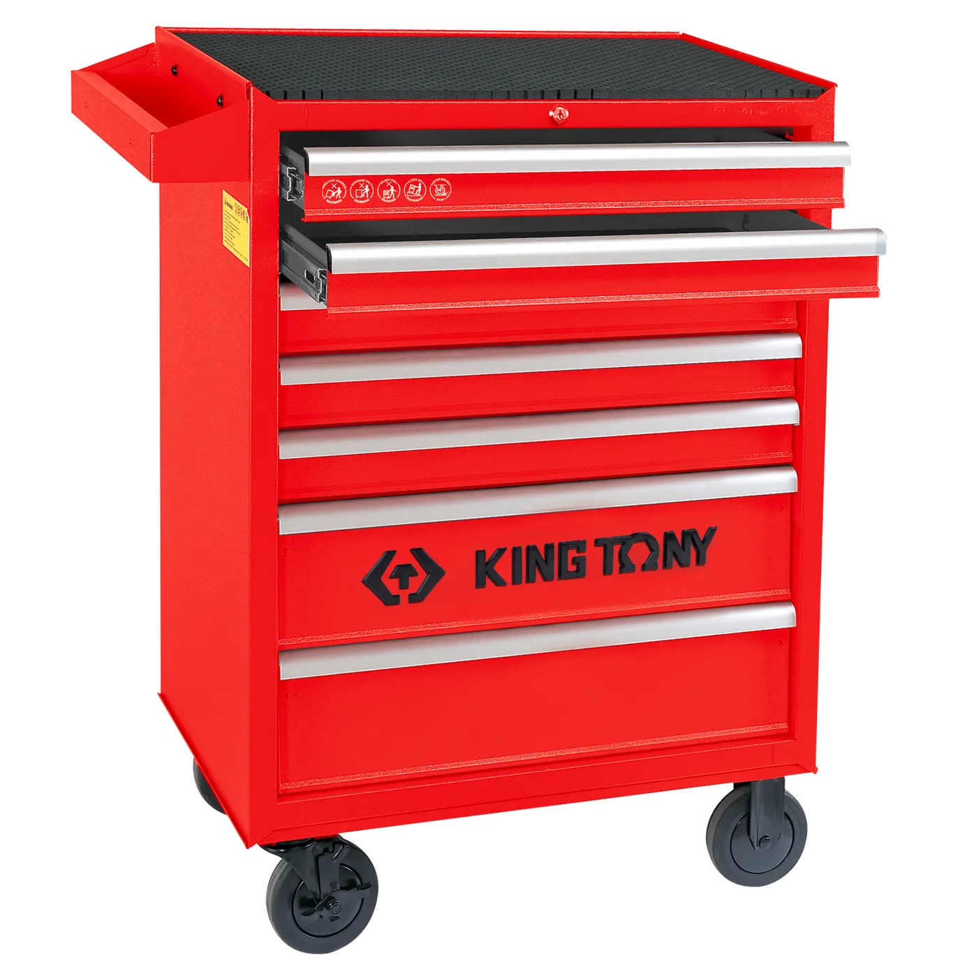 Тележка инструментальная, 7 ящиков KING TONY 87434-7B