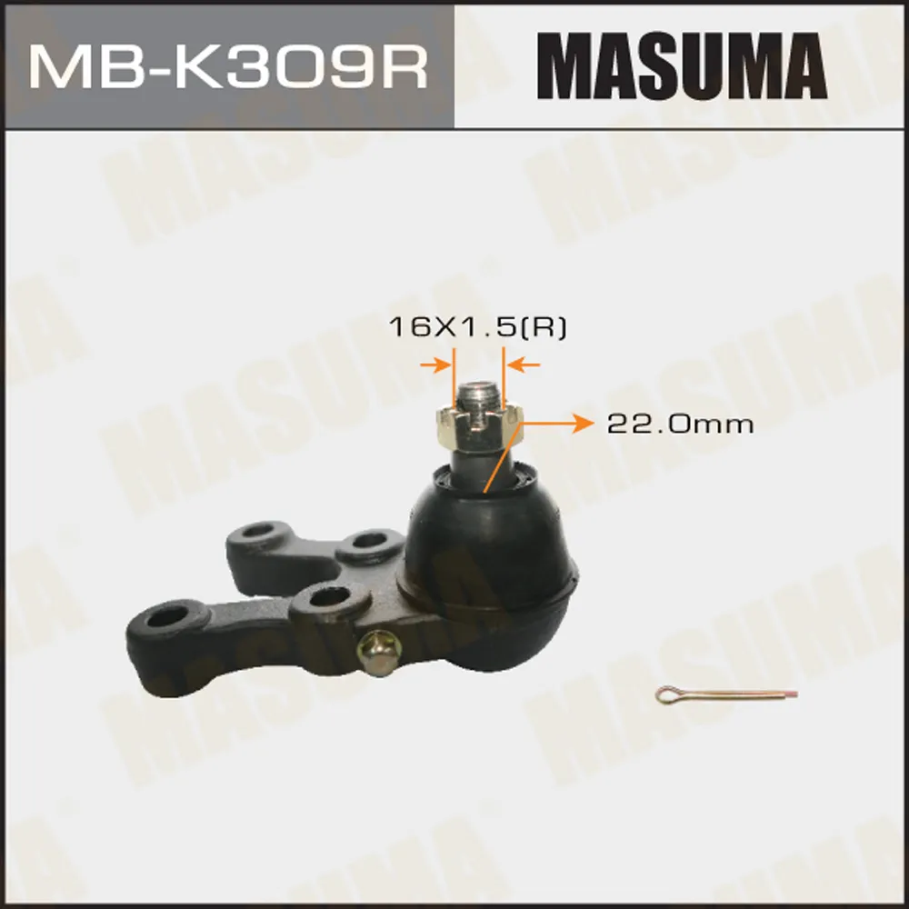 Опора шаровая MASUMA MB-K309R