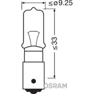 Лампа 24V H21W 21W 600lm BAY9s OSRAM METAL BASE 1 шт. картон 64138