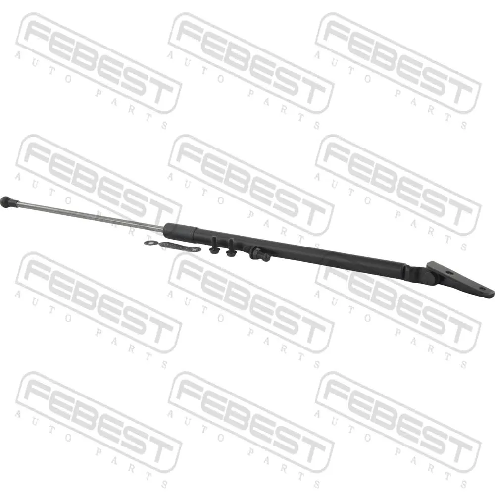 Газовый упор крышки багажника правый (с кронштейном) L585/490N FEBEST 08117-004RH