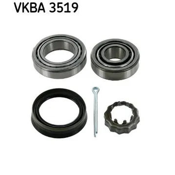 Подшипник ступицы задний SKF VKBA 3519