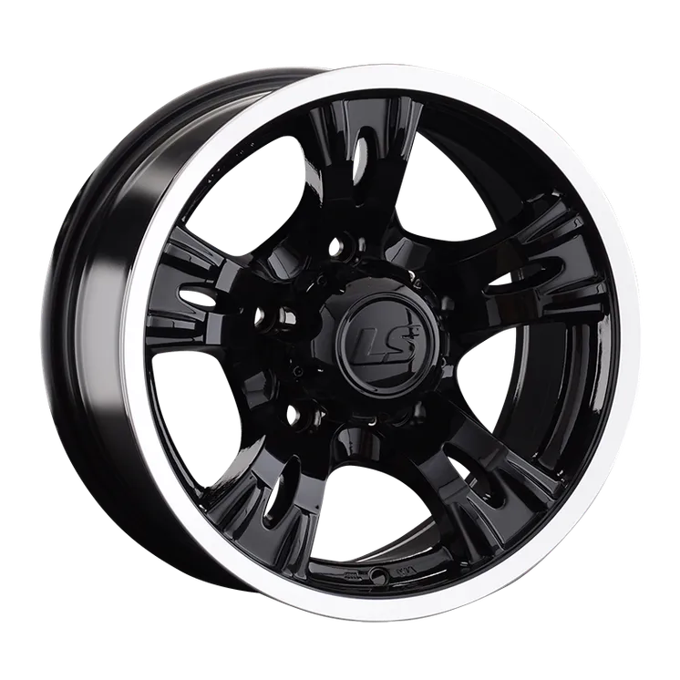 Диск литой R15 7J 5x139.7/108.5 ET-10 LS 883 BKL S080039