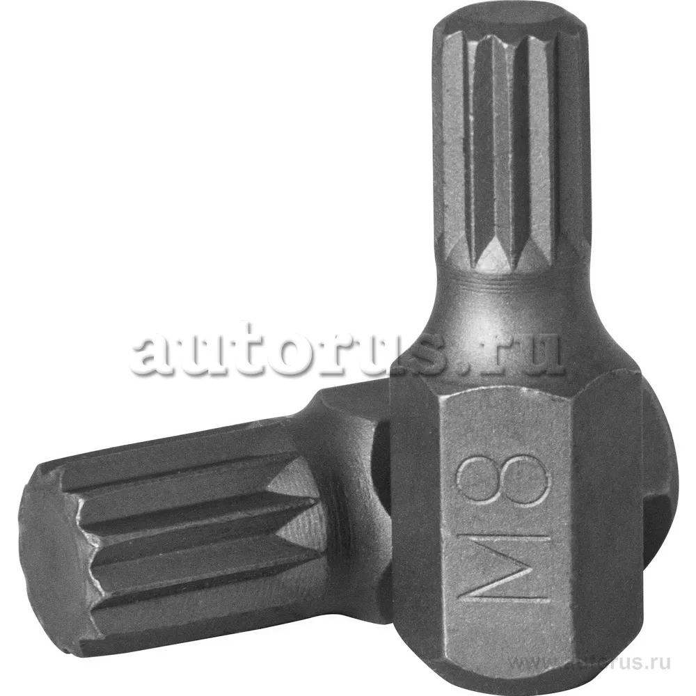 Вставка-бита 10 мм DR SPLINE, M12, 30 мм OMBRA 531712