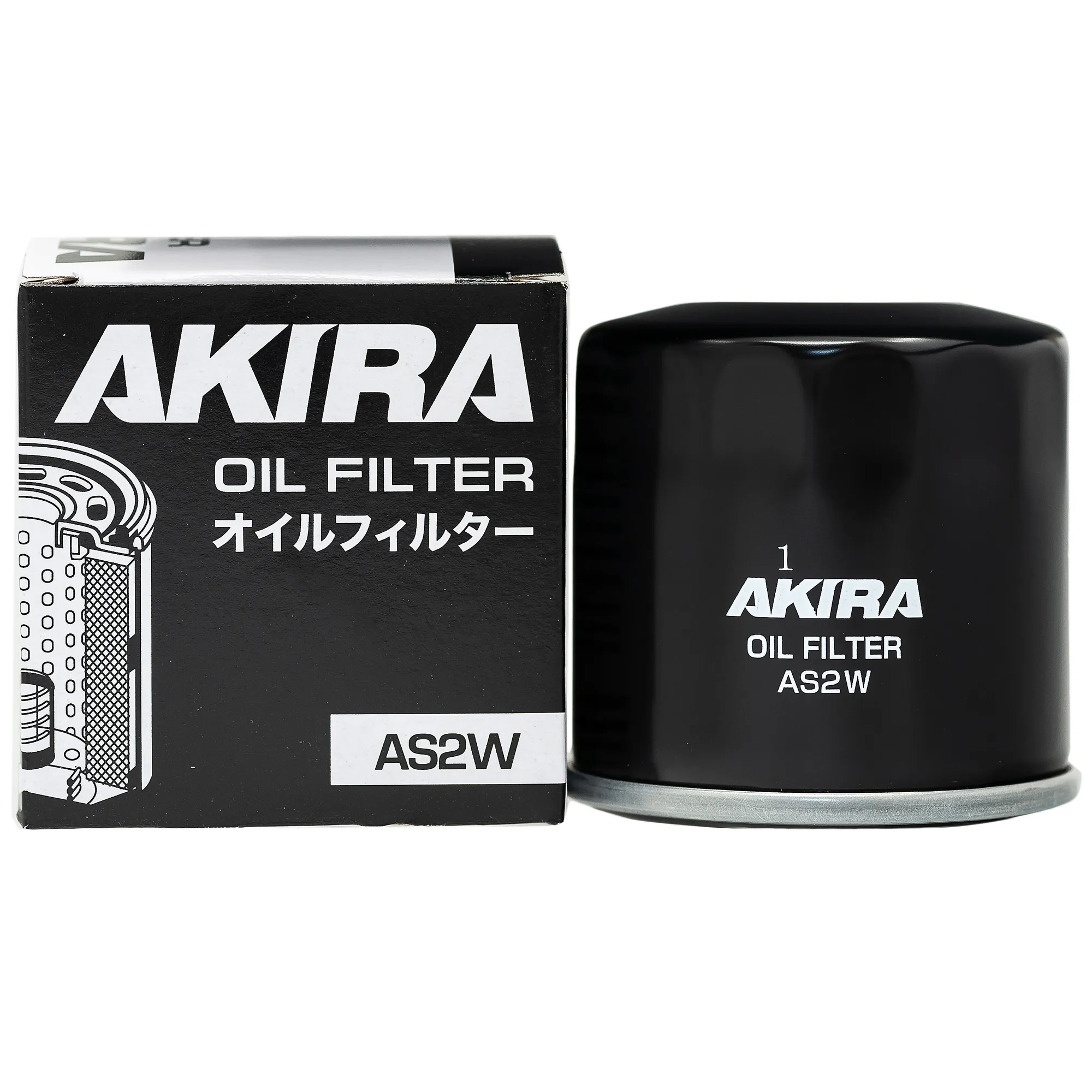 Фильтр масляный AKIRA AS2W / Z11-M (W 67/2) MITSUBISHI, SUZUKI AKIRA AS2W