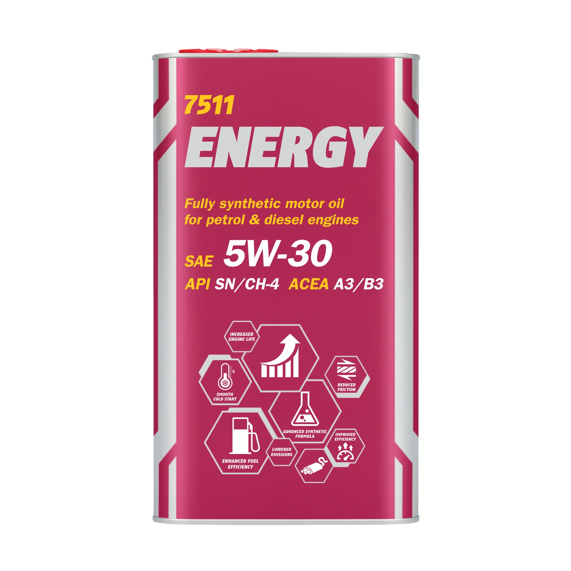 Масло моторное MANNOL ENERGY 5W-30 4 л 7017M