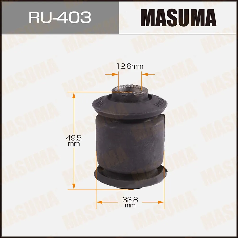 Сайлентблок NISSAN CUBE задн. лев. MASUMA RU403