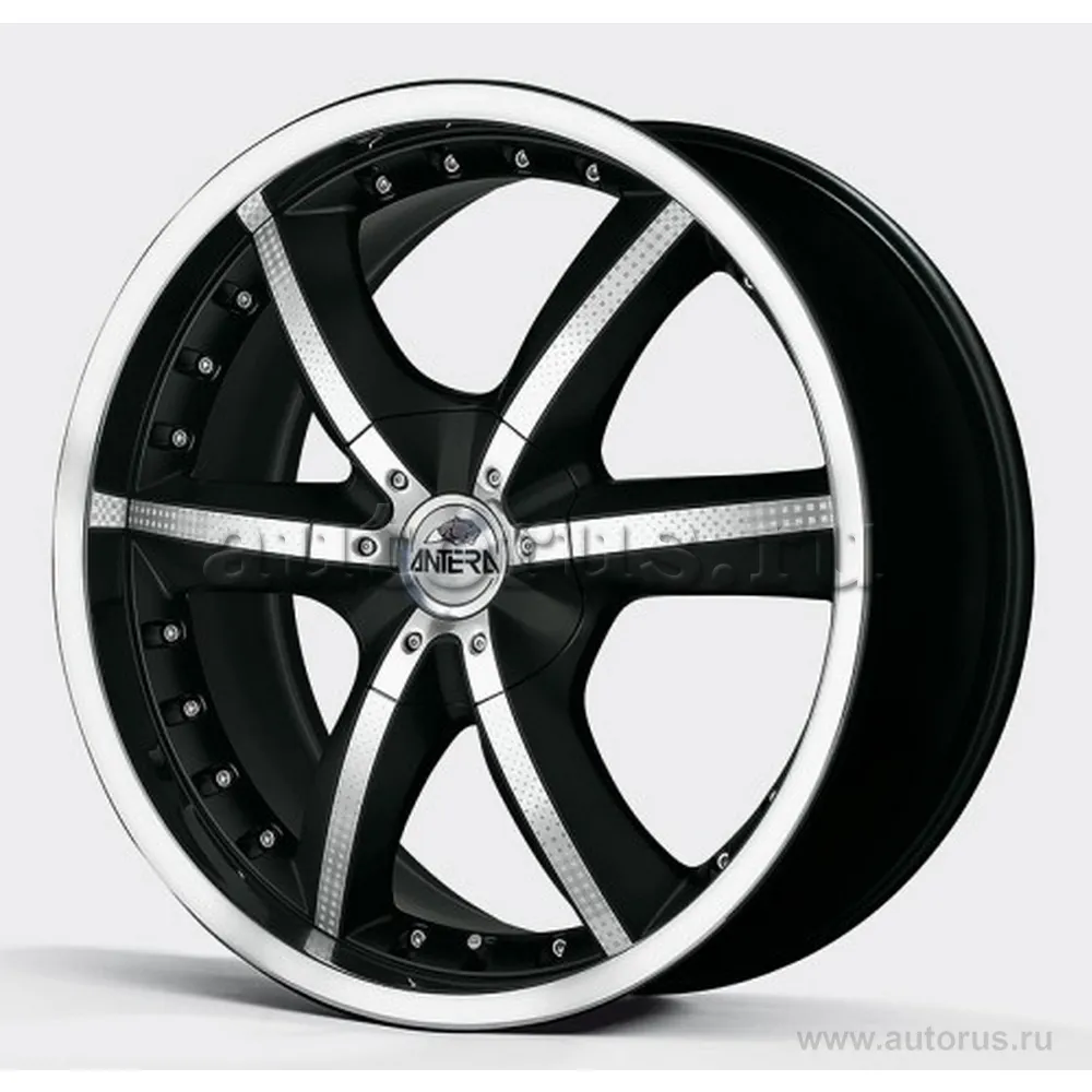 Диск литой R22 10J 6x139.7/78.1 ET35 ANTERA 389 Racing Black Lip Polished 389102B05