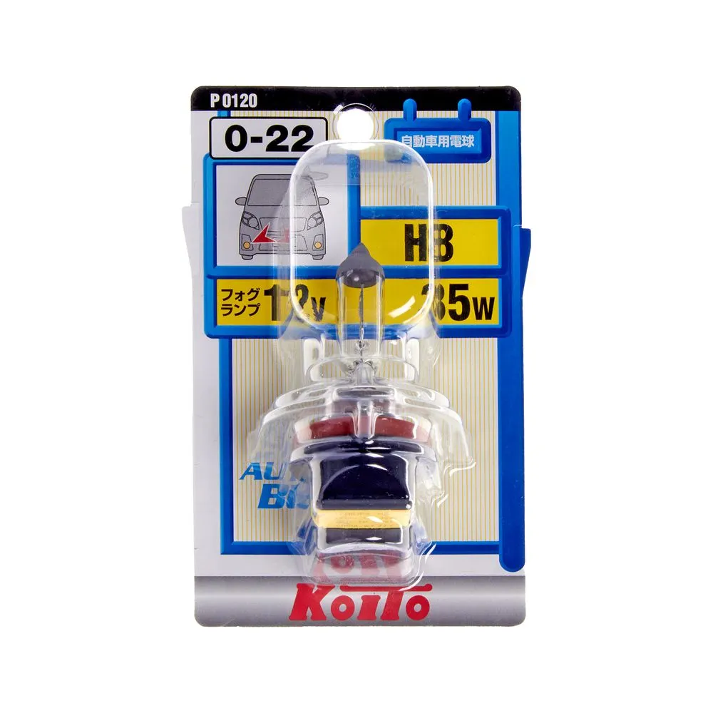 Лампа 12V H8 55W PGJ19-1 KOITO 1 шт. блистер P0120