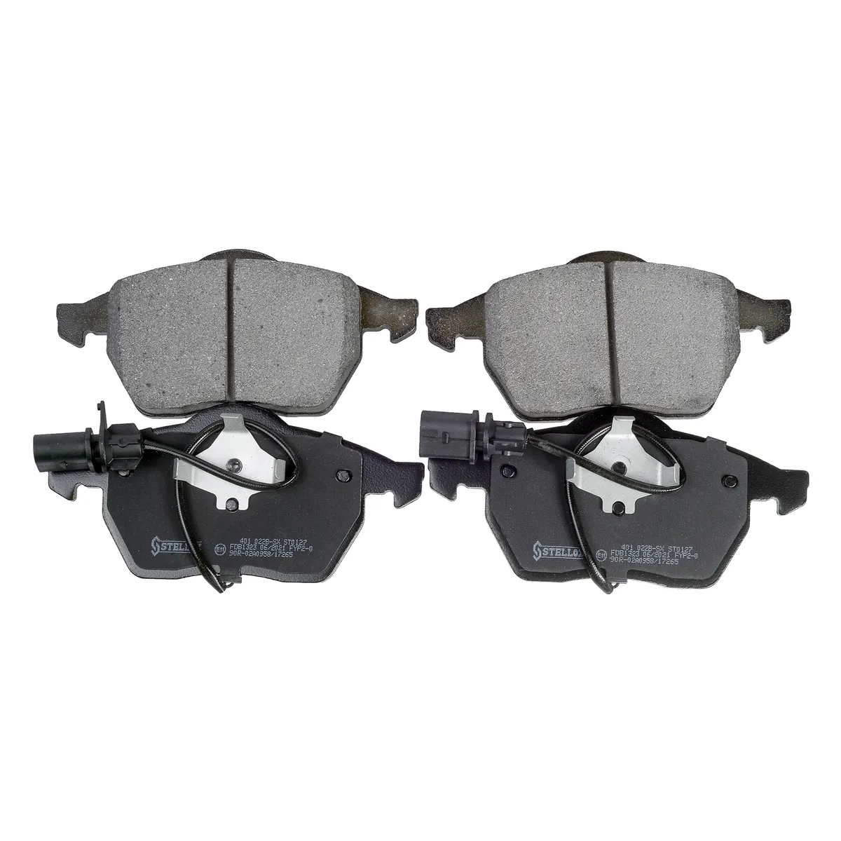 Колодки дисковые п. Audi A4 1.6/2.0/3.0/2.5TDi 99>/A6 1.8-3.0/1.9TDi/2.5TDi 97> STELLOX 401022_SX