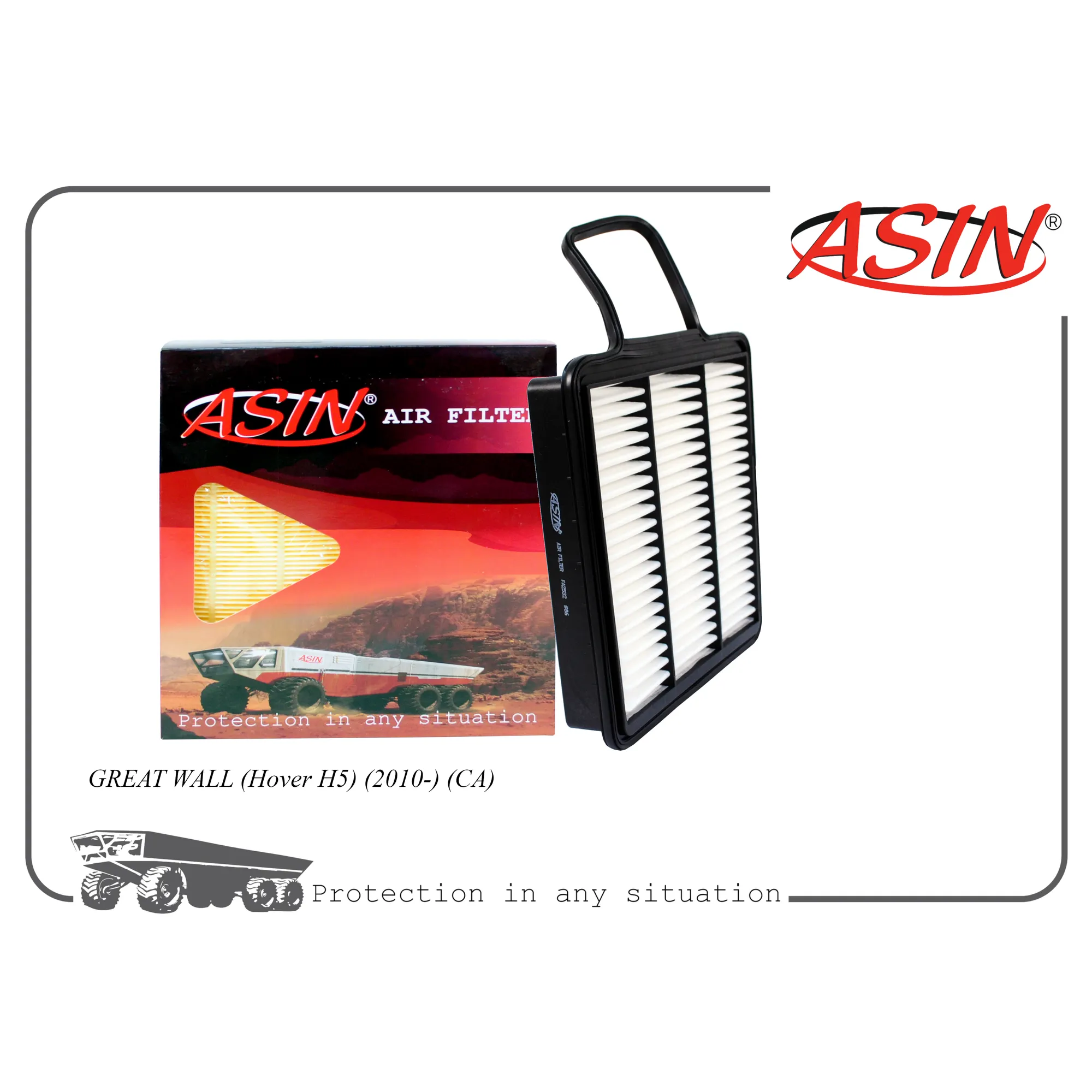 Фильтр воздушный 1109101K80/ASIN.FA2532 ASIN ASIN.FA2532