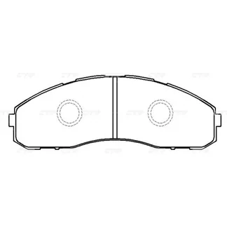 Колодки тормозные TOYOTA Dyna 2006 ~ 2022 CTR GK1179