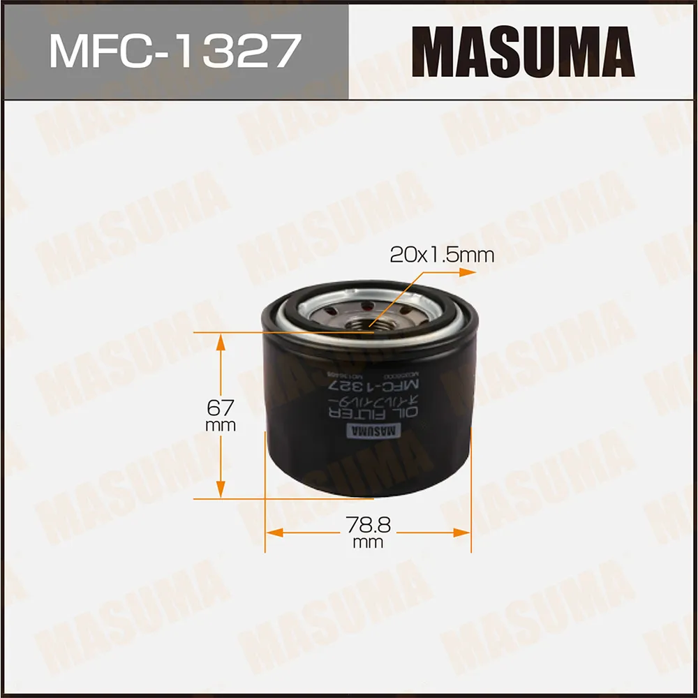 Фильтр масляный MITSUBISHI AIRTREK MASUMA MFC-1327