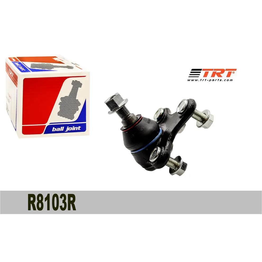 Опора шаровая левая 5Q0407365A TRT R8103L Skoda Octavia 12-, VW Golf 12-, Superb II, Yeti, Jetta TRT R8103L
