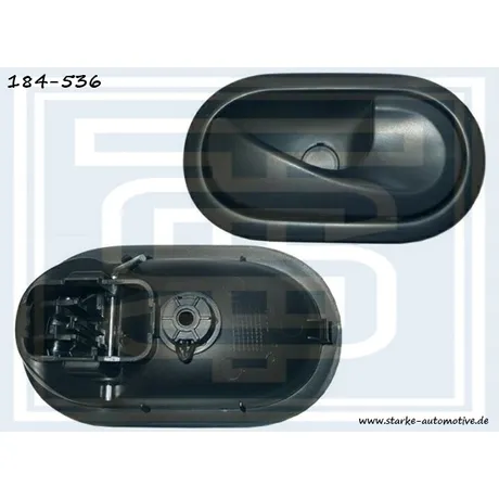 Ручка двери RENAULT CLIO III / MASTER III / OPEL MOVANO A внутренняя R STARKE 184-536