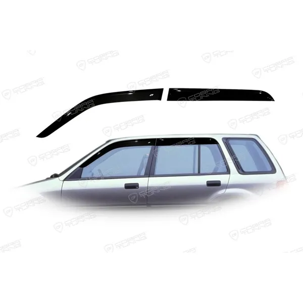 Дефлектора на окна Honda Civic IV Wagon (EF) 1987-1994EuroStandard деф.окон Cobra Tuning HE13287