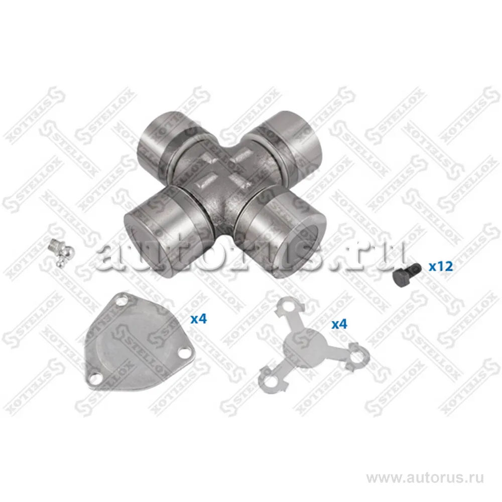 Крестовина кардана 57x152.7 с пластинами Volvo F10(25001>)/F12(34001>)/F16 STELLOX 8467325_SX