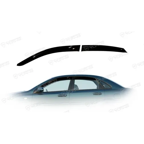 Дефлектора на окна Chevrolet Lacetti Sd 2003EuroStandard деф.окон Cobra Tuning CE30703