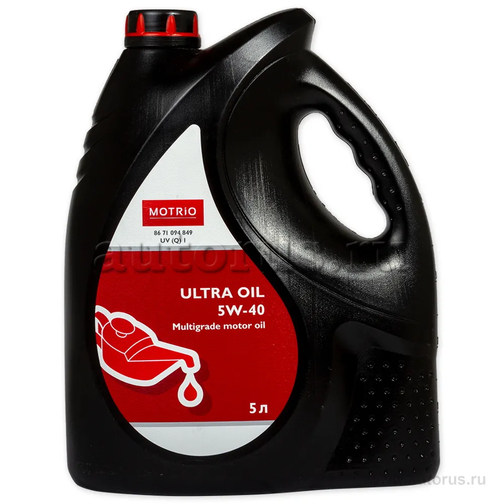 Масло моторное RENAULT MOTRIO Ultra Oil 5W-40 5 л 8671094849