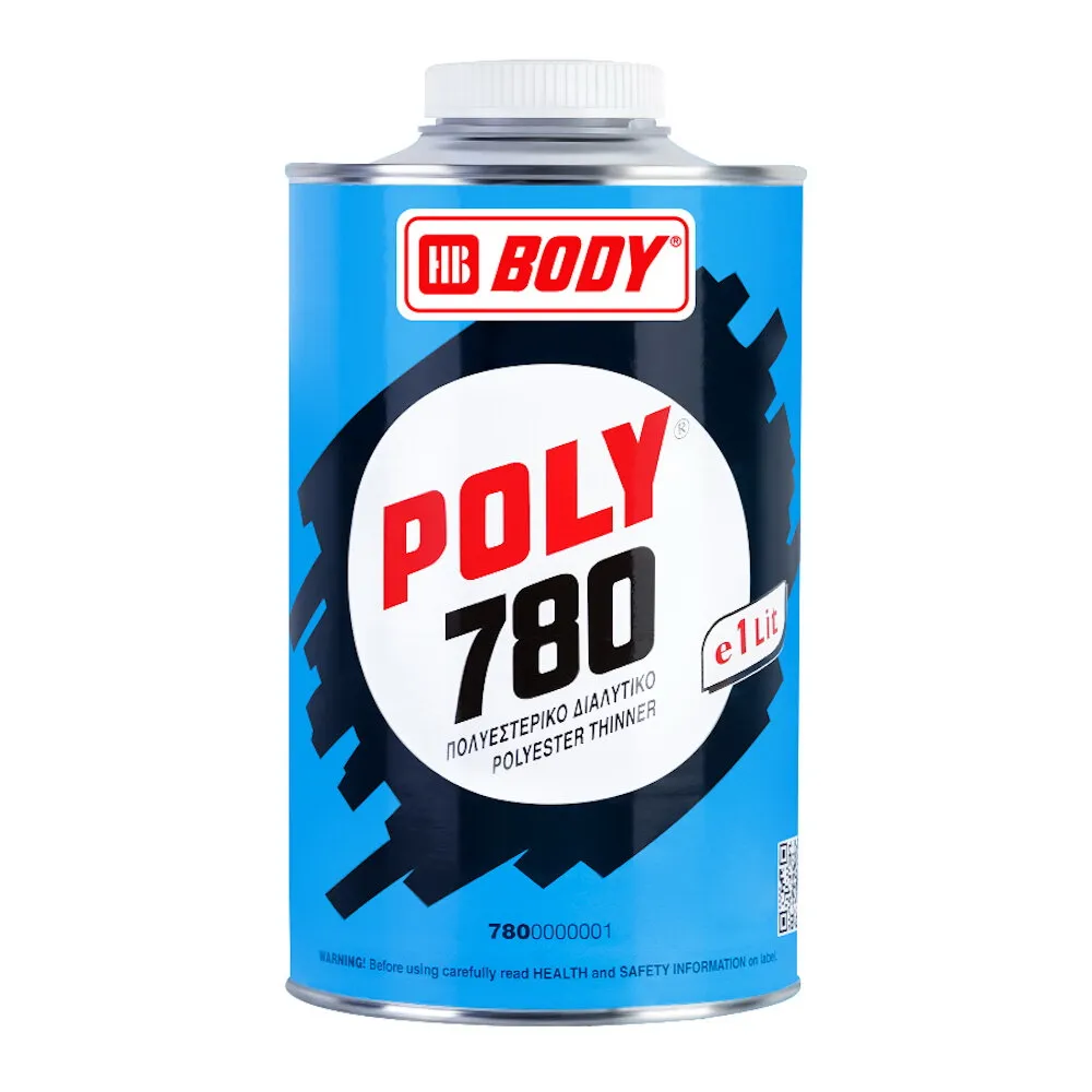 Растворитель HB BODY 780 POLI (1л) BODY 7800000001