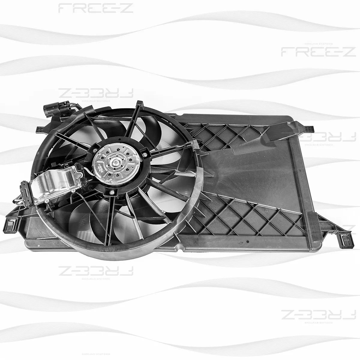 Вентилятор радиатора Ford Focus (с 2004), Volvo C30, S40, V50 (с 2004) FREE-Z KM0194
