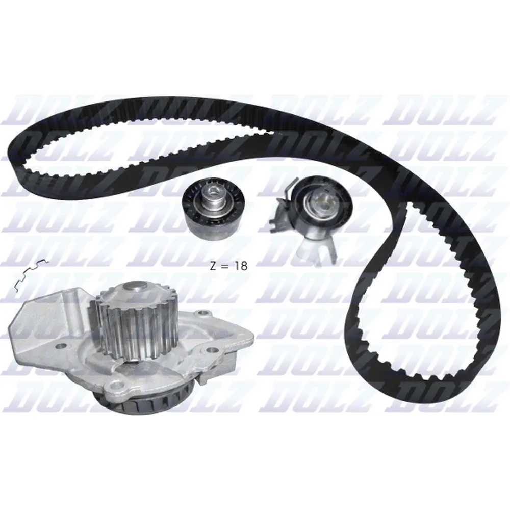 Комплекты ГРМ с помпой DOLZ DOLZ KD106