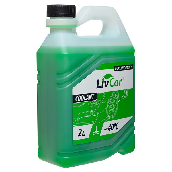 Антифриз LIVCAR Coolant G11 готовый зеленый 2 л LCA40-002G