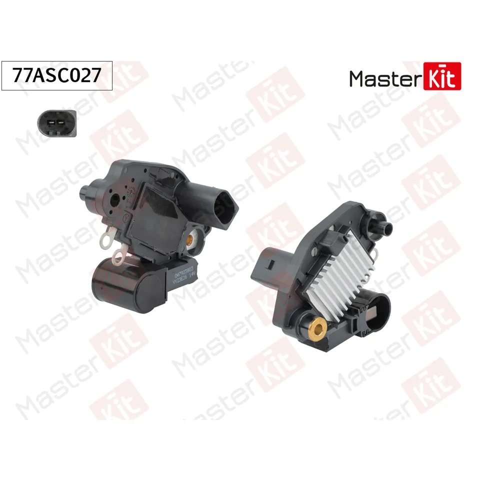 Регулятор напряжения генератора SKODA FABIA MASTERKIT 77ASC027