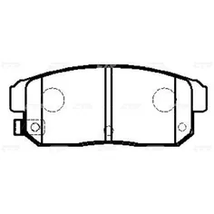 Тормозные колодки CTR CKMZ-15