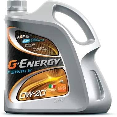 Масло моторное G-Energy F Synth W 0W-20 Канистра 4 л G-Energy 253140857