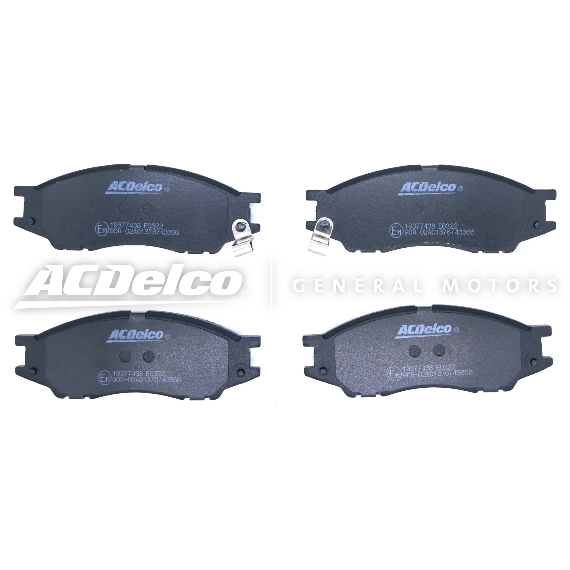 Колодки передние Nissan ALMERA ACDelco 19377438